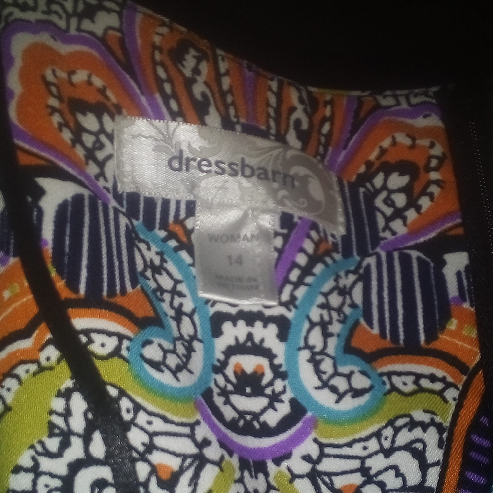 Dress Barn 😍 colorful spring dress - Picture 2 of 3